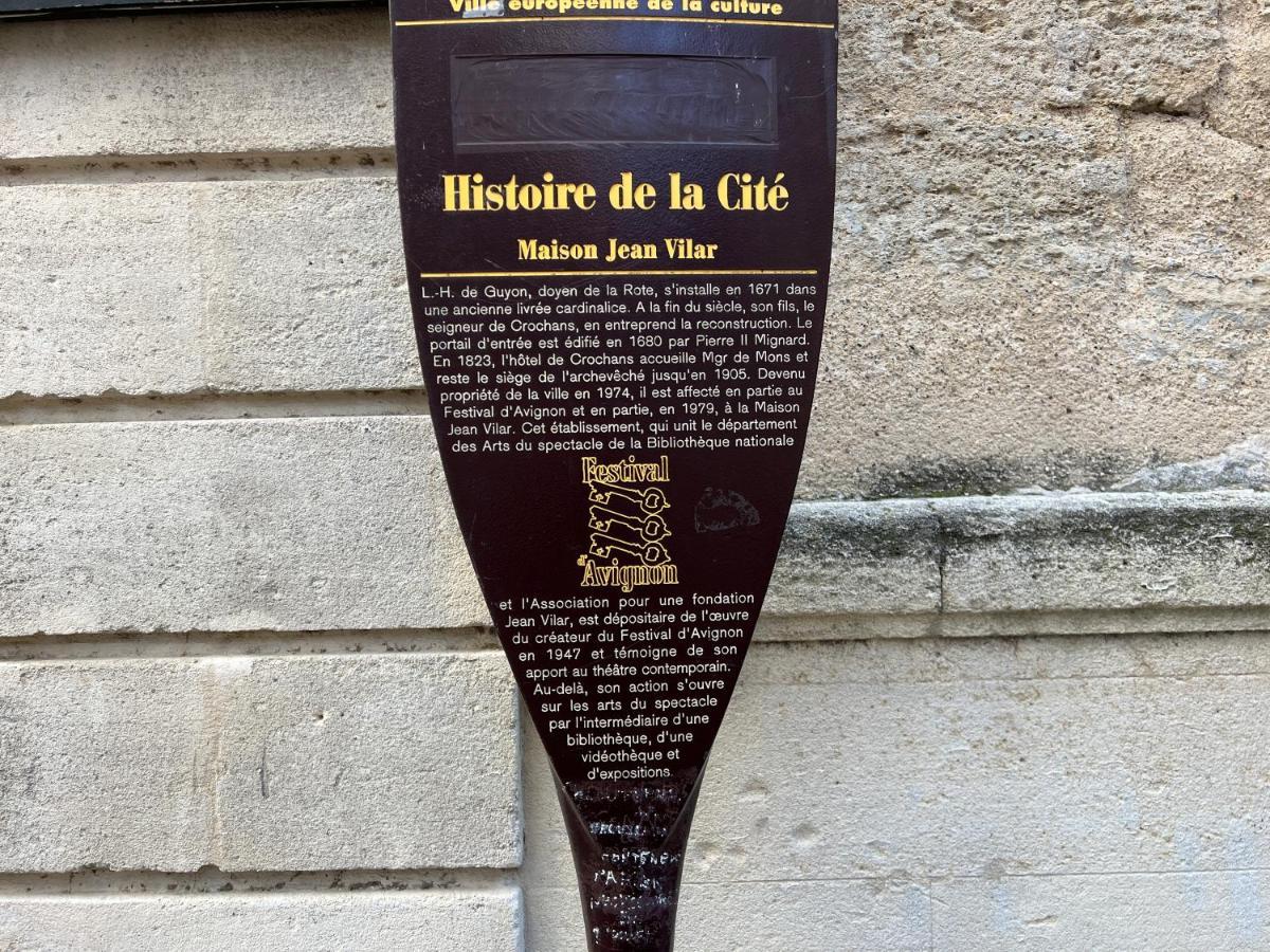 La Cachette De L'Horloge - Ac Clim - Wifi - 100M Palais Des Papes Avignon Exterior foto